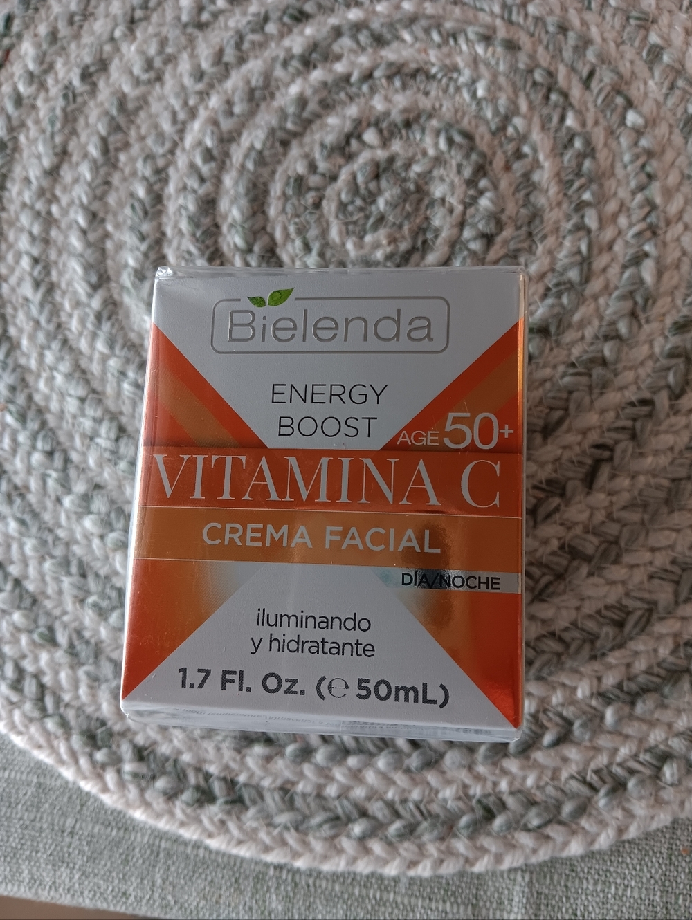 Vitamin C Crema Facial Energy Boost - Brightening Facial Cream (Orange)